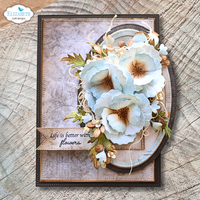 Elizabeth Craft Designs Wild Poppy Metal Die Set