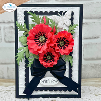 Elizabeth Craft Designs Wild Poppy Metal Die Set