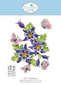 Elizabeth Craft Designs Columbine Metal Die Set