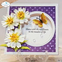 Elizabeth Craft Designs Blackfoot Daisy Metal Die Set