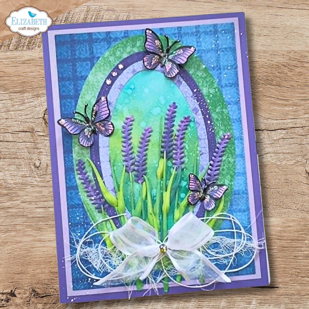 Elizabeth Craft Designs Floral Greenery 4 Metal Die Set