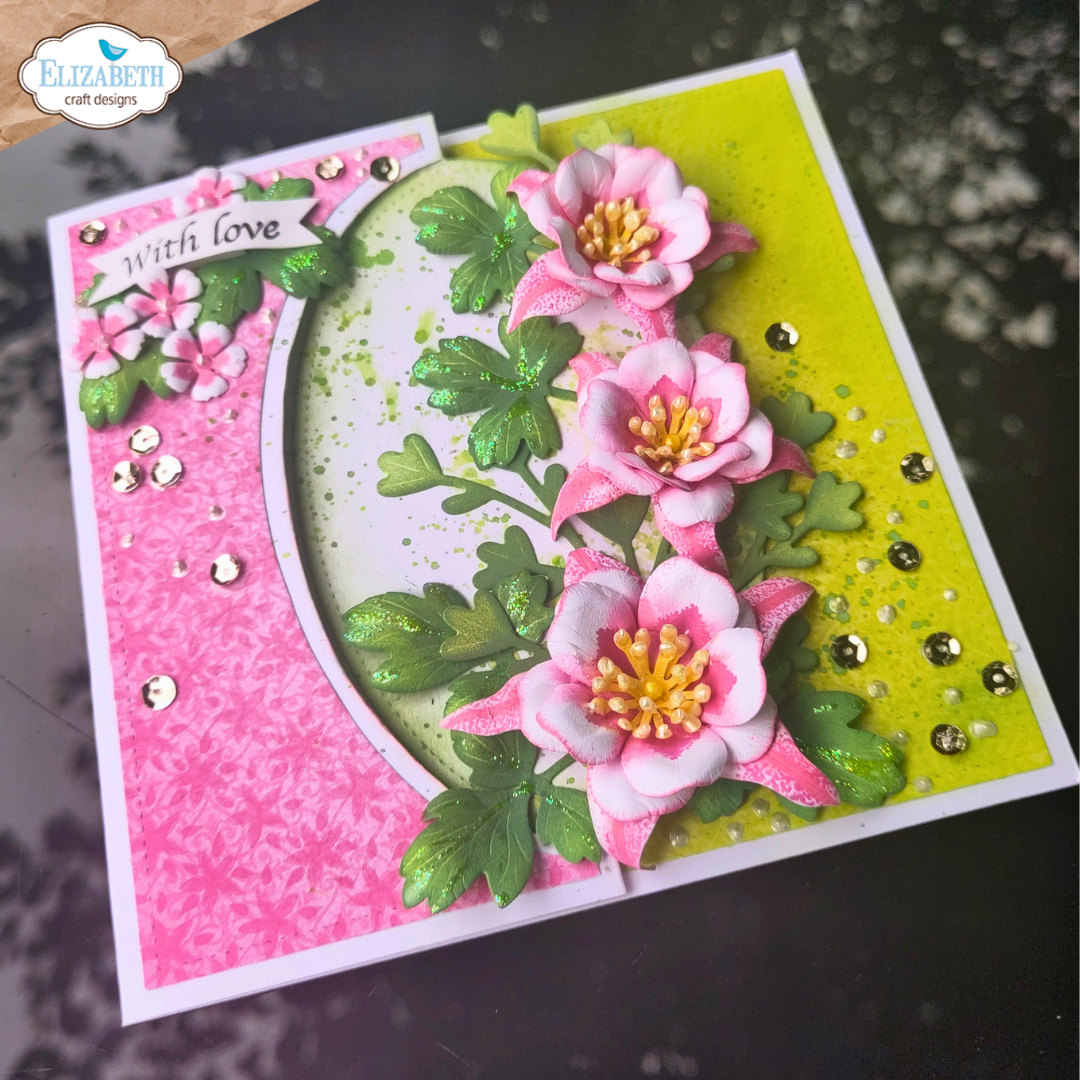 Elizabeth Craft Designs Stitched Ovals Metal Die Set