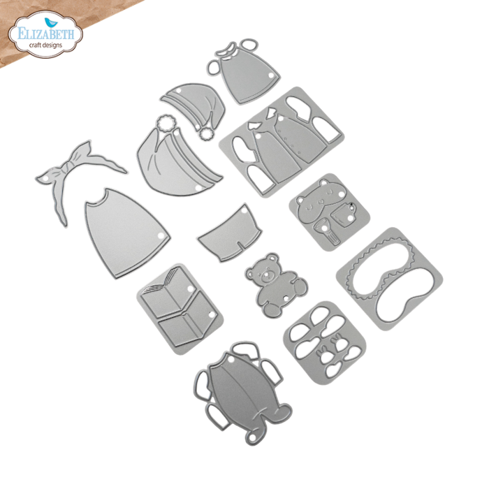 Elizabeth Craft Designs PJ Party Metal Die Set