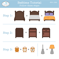 Elizabeth Craft Designs Bedtime Metal Die Set