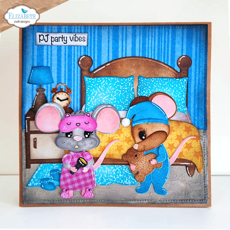 Elizabeth Craft Designs Bedtime Metal Die Set