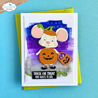Elizabeth Craft Designs Halloween Costumes Cute Metal Die Set