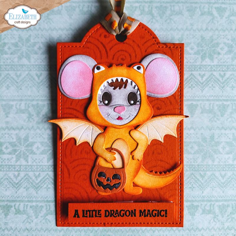 Elizabeth Craft Designs Halloween Costumes Cute Metal Die Set