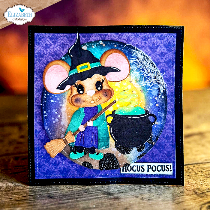 Elizabeth Craft Designs Halloween Costumes Scary Metal Die Set