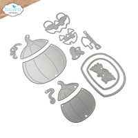 Elizabeth Craft Designs Jack-o'-lantern Metal Die Set