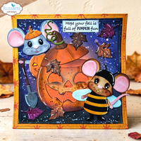 Elizabeth Craft Designs Jack-o'-lantern Metal Die Set