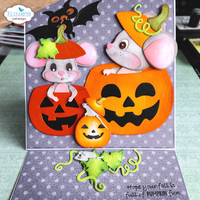 Elizabeth Craft Designs Jack-o'-lantern Metal Die Set