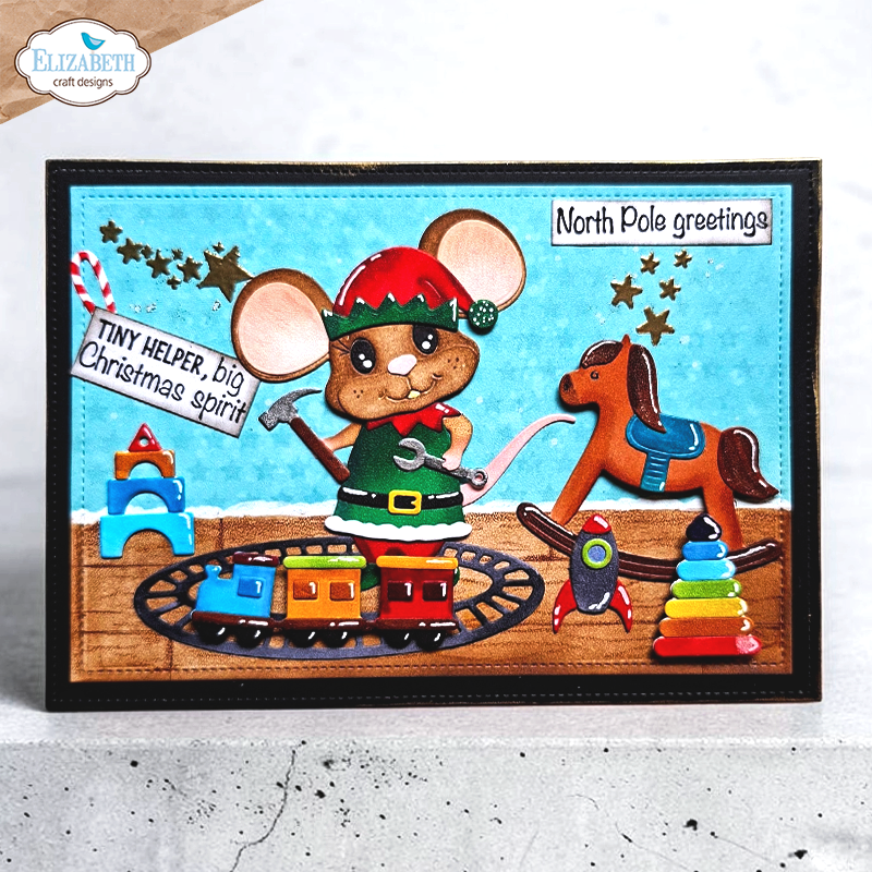 Elizabeth Craft Designs Elf Metal Die Set