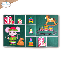 Elizabeth Craft Designs Elf Metal Die Set