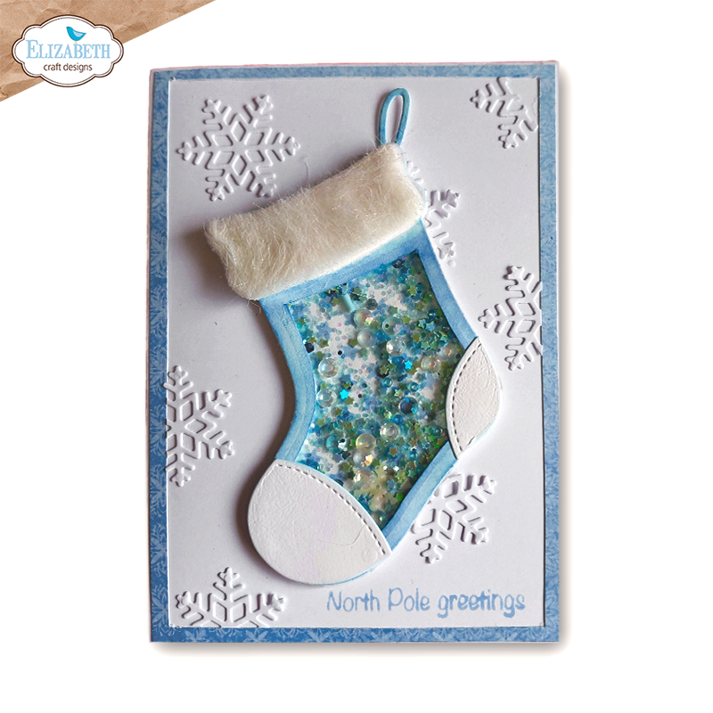 Elizabeth Craft Designs Stocking Metal Die Set