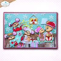 Elizabeth Craft Designs Stocking Metal Die Set