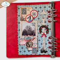 Elizabeth Craft Designs Wavy Page & Lamppost Metal Die Set