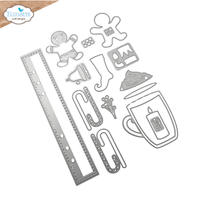 Elizabeth Craft Designs Cozy Season & Reinforcement Strip Metal Die Set