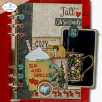 Elizabeth Craft Designs Cozy Season & Reinforcement Strip Metal Die Set