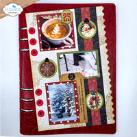 Elizabeth Craft Designs Rounded Corner Square Page Assortment Metal Die Set