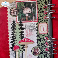 Elizabeth Craft Designs Fall in the Forest Metal Die Set