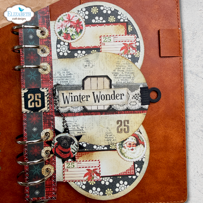 Elizabeth Craft Designs Number Tags Metal Die Set