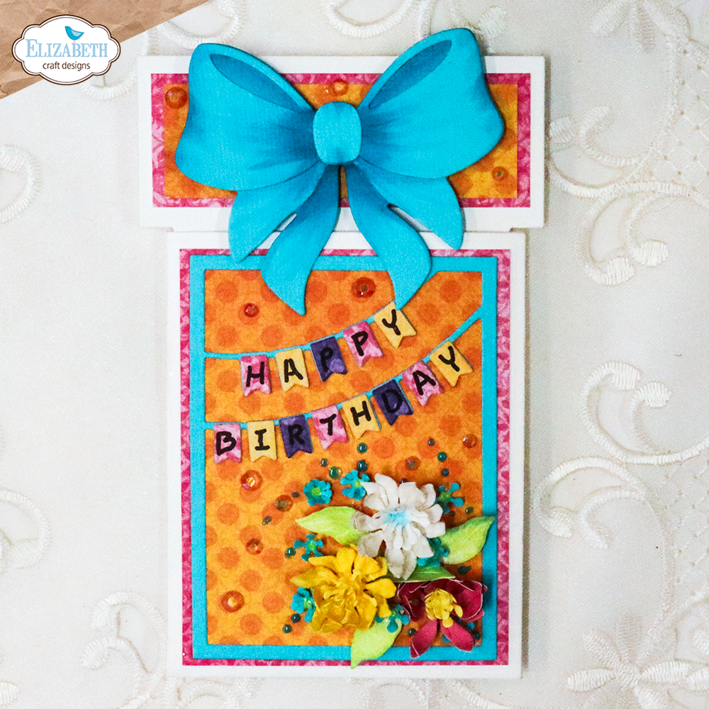 Elizabeth Craft Designs Decorative Gift Card Holder Metal Die Set - 08