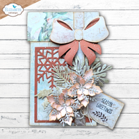 Elizabeth Craft Designs Festive Floral and Foliage Metal Die Set - 04