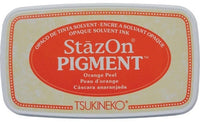 Tsukineko StazOn Pigment Orange Peel Ink Pad