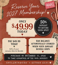 Keepsake Society 2027 by Esther Glas (Membership Deposit)