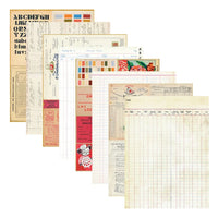 Keepsake Studio Reminiscence Book 10 Patterned Cardstock by Esther Glas