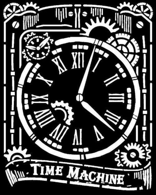 Stamperia Thick Stencil Clock