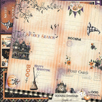 Graphic 45 BOOtiful Greetings 12” x 12” Collection Pack
