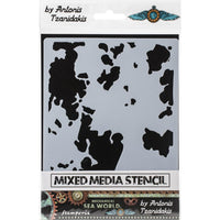 Stamperia Dikke stencil Sea World Rust 2