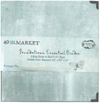 49 & Market Foundations Essential Binder - Vintage Sky