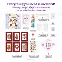 Diamond Art Club Mini Dazzles™ - Season of Merriment (6 Pk)