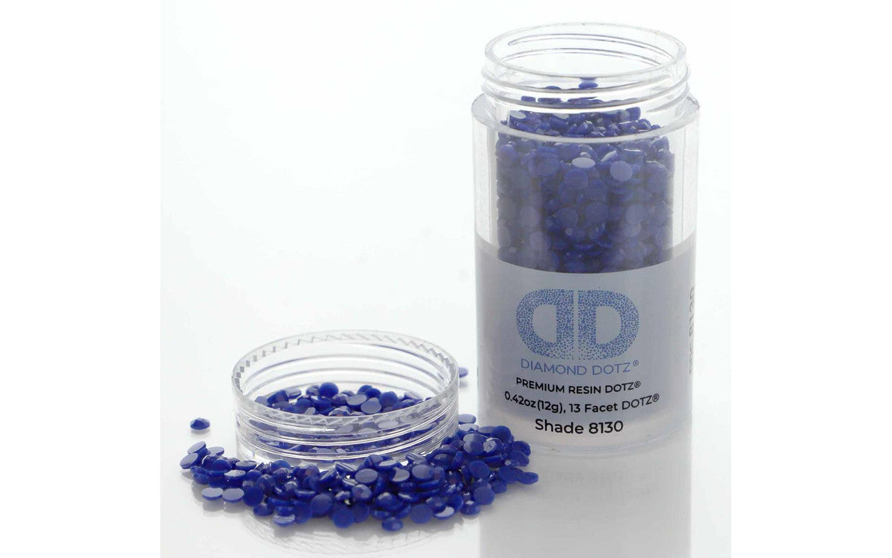 Gemas de estilo libre Diamond Dotz 2,8 mm 12 g azul océano 8130