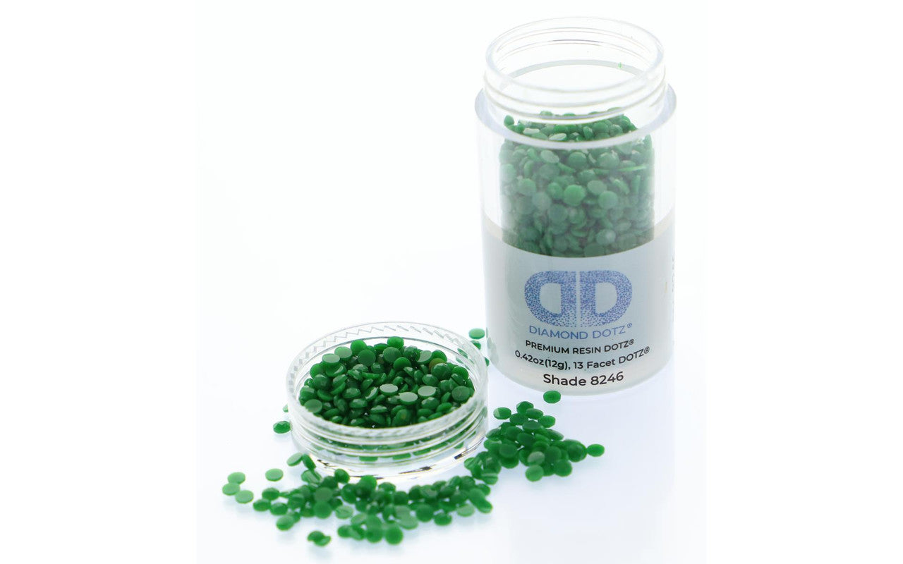 Diamond Dotz Freestyle Gems 2,8 mm 12 g midden Kelly groen 8246