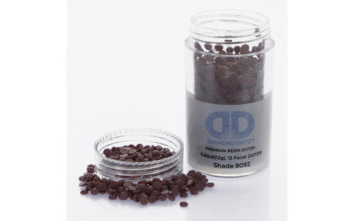 Diamond Dotz Freestyle Gems 2,8 mm 12 g Donkere Paddestoel 8092
