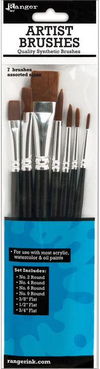 Ranger Artist Brushes (7 pcs) - Kreative Kreations