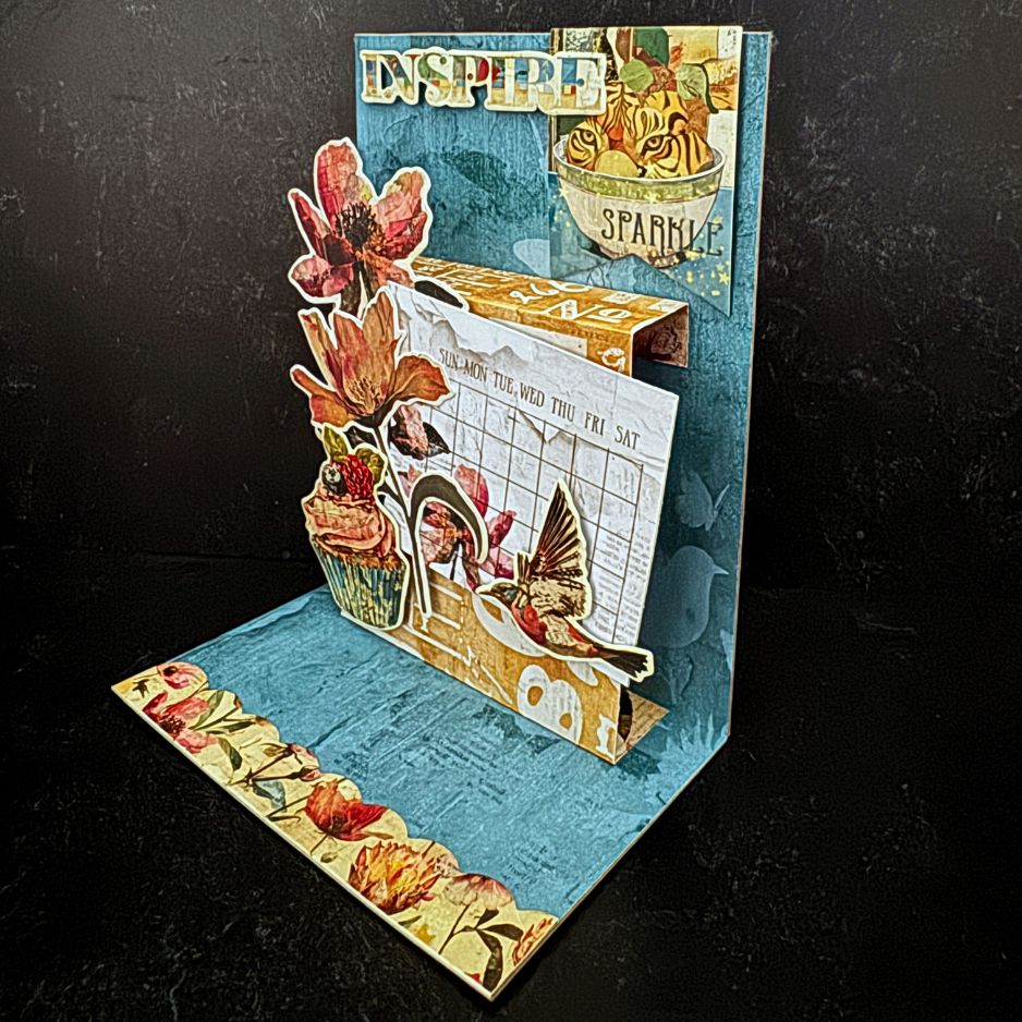 Graphic 45 Journaling Through Time - Collage Card Set 2026 Kit 1