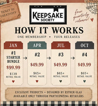 Keepsake Society 2027 by Esther Glas (Membership Deposit)