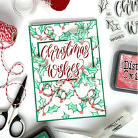 Elizabeth Craft Designs Christmas House Stamp Set