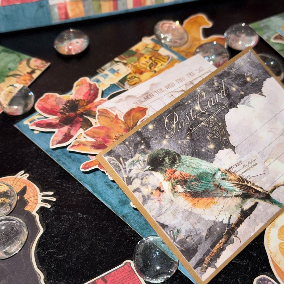 Graphic 45 Journaling Through Time - Collage Card Set 2026 Kit 1