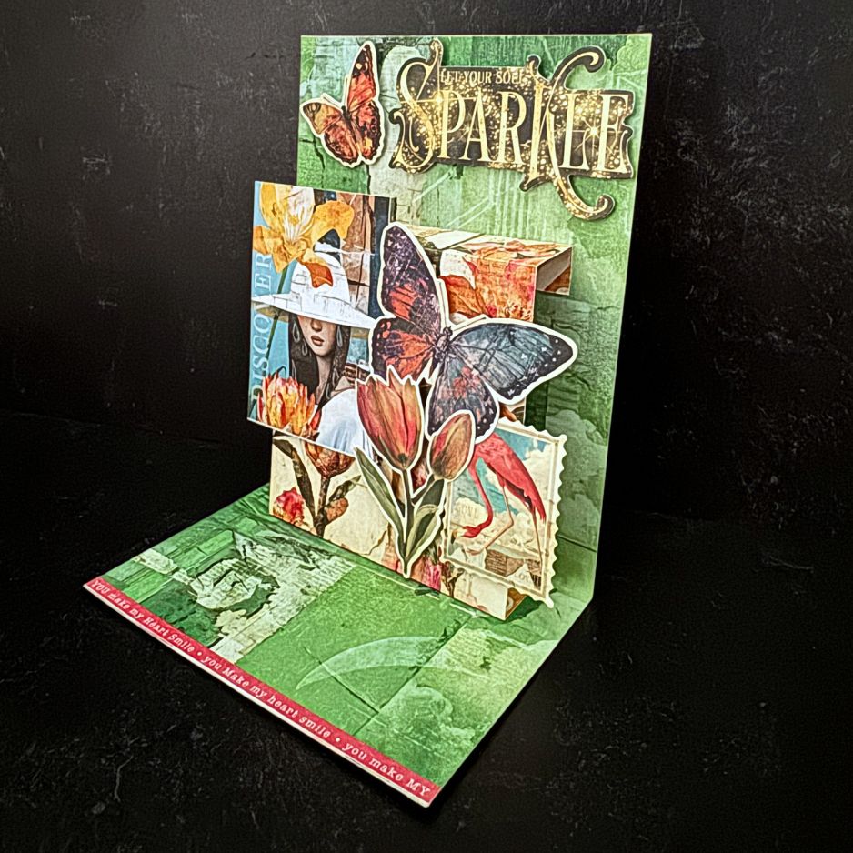 Graphic 45 Journaling Through Time - Collage Card Set 2026 Kit 1