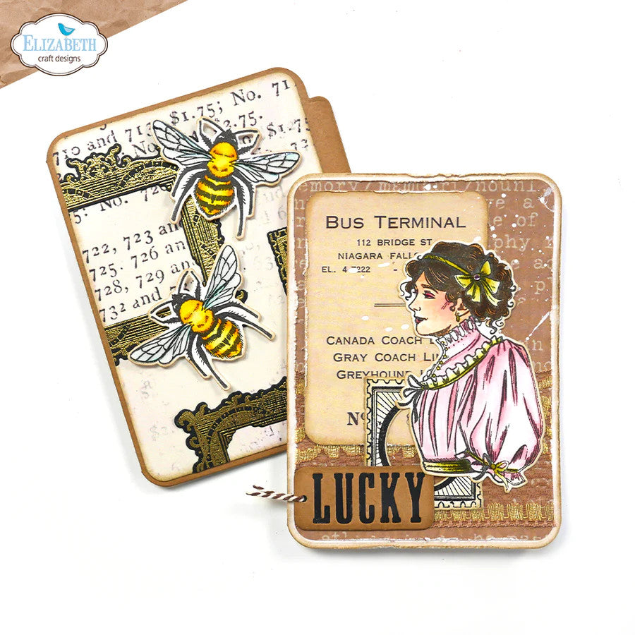 Elizabeth Craft Designs Engels platteland 1 Die Set 2001