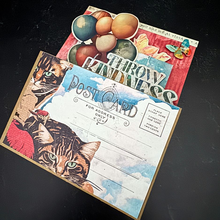 Graphic 45 Journaling Through Time - Collage Card Set 2026 Kit 1