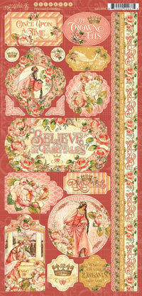 Pegatinas de la colección Princess Graphic 45