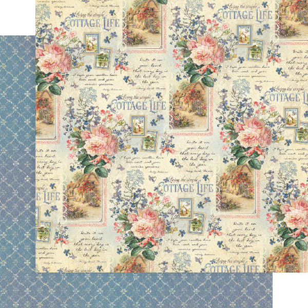 Graphic 45 Cottage Life 12” x 12” Collection Pack