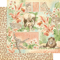 Graphic 45 Wild and Free 8" x 8" Collection Pack