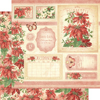 Graphic 45 Flower Market 8” x 8” Collection Pack